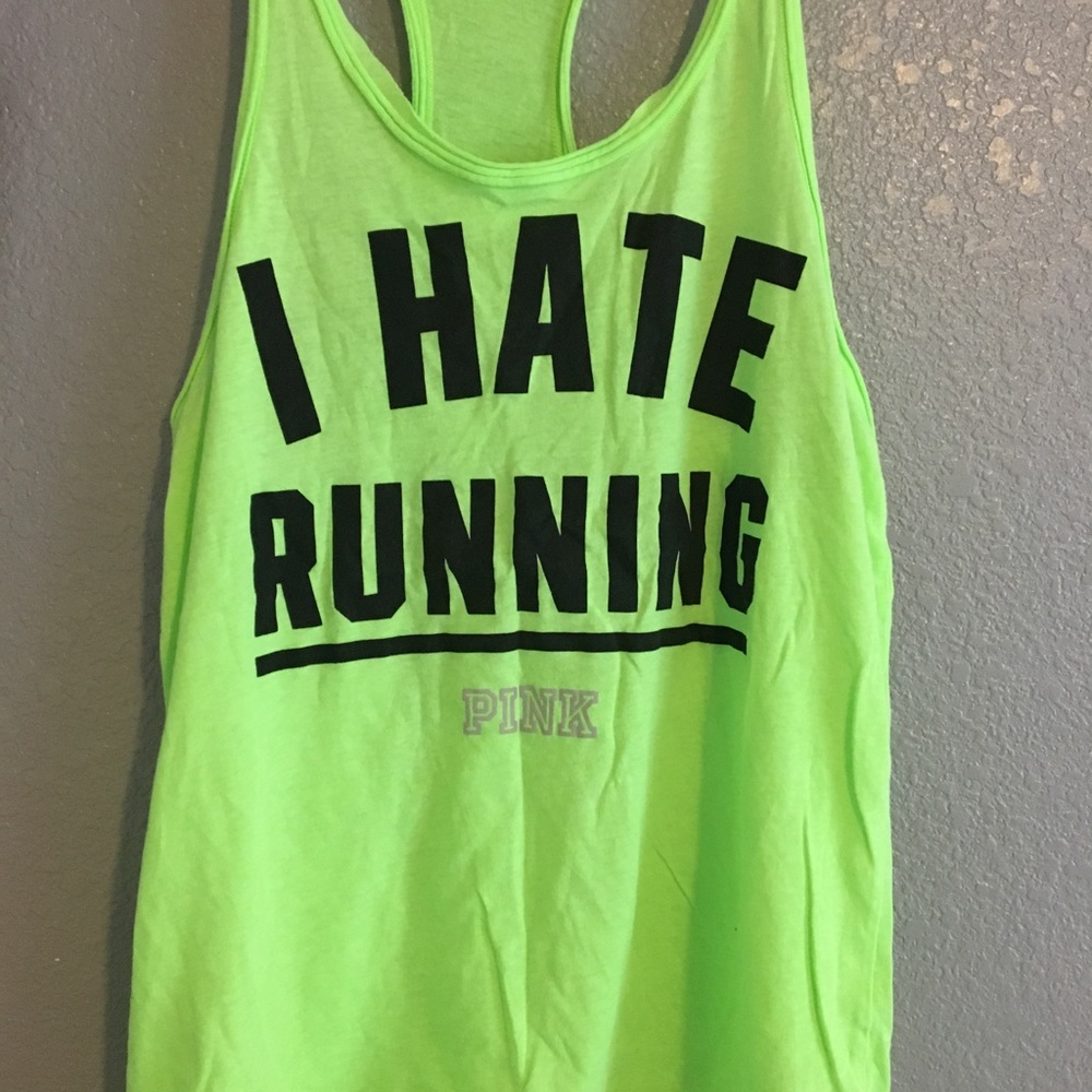 bright green muscle tee